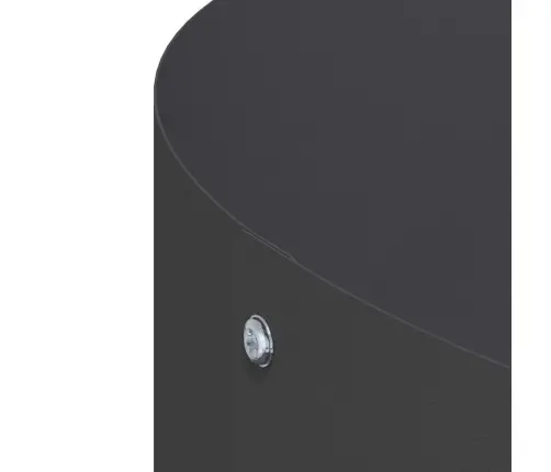 Melnie Plastmasas Podi Melns Plastmasa Vidējs Izturīgs Vidaxl