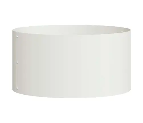 Liels Baltais Metāla Pods Balts Metāls Liels Podus Vidaxl