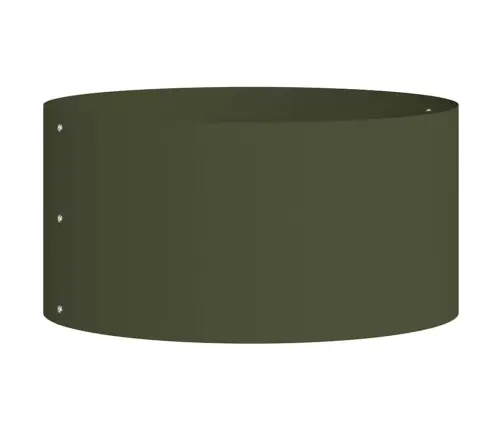 Olīvu Zaļais Stādītājs Olīvu Zaļa Metāls Vidējs Izturīgs Vidaxl