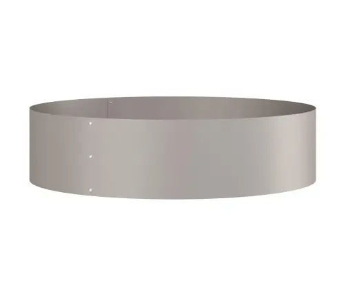 Stādītāja Gredzens 5 Pcs Brūna 80 X 80 X 20 Cm Laika Tērauds Vidaxl
