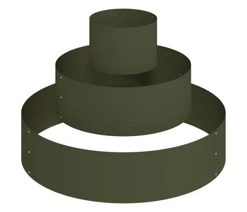 Sodo Vazonas Alyvuogių Žalia 90 X 90 X 20 Cm