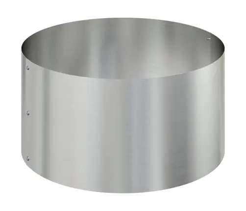 Aia Istutuspot Hõbedane 120 X 120 X 20 Cm Tsinkteras