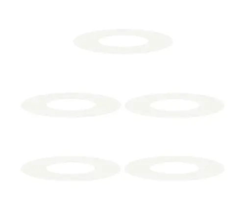 Sobiv Lame Puu Rõngaste Jaoks 5 Pcs Valge Ø30 / 60 Cm Teras