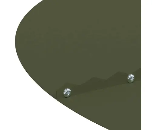 Olīvu Zaļš Pods Olīvu Zaļš Plastmasa Vidējs Dekoratīvie Ielaidi Vidaxl