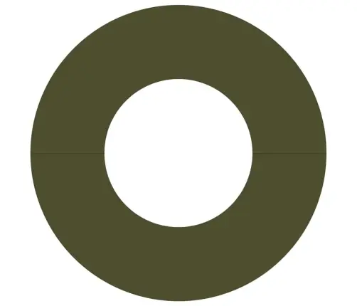 Olīvu Zaļš Pods Olīvu Zaļš Plastmasa Vidējs Dekoratīvie Ielaidi Vidaxl