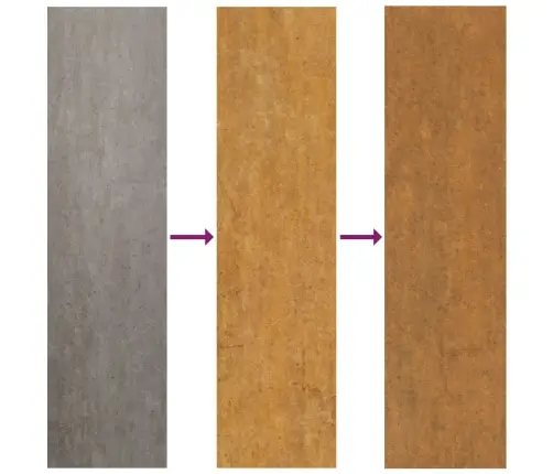 Corten Tērauda Pods Corten Tērauds Liels Saliekams Vidaxl