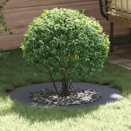 Piemērots Plakana Koka Gredzenam Antracīts Ø50 / 80 Cm Tērauds Vidaxl Piemērots Plakana Koka Gredzenam Antracīts Ø50 / 80 Cm Tērauds Vidaxl