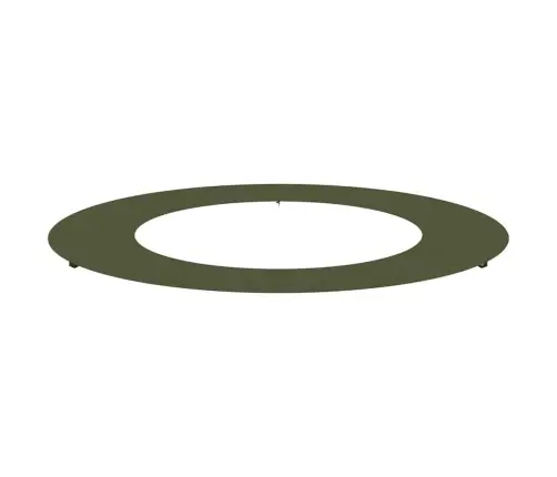 Keramiskais Pods Olīvu Zaļš Keramika Liels Dekoratīvie Ielaidi Vidaxl