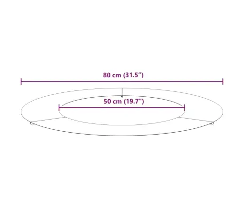 Corten Tērauda Pods Corten Tērauds Liels Dekoratīvie Ielaidumi Vidaxl