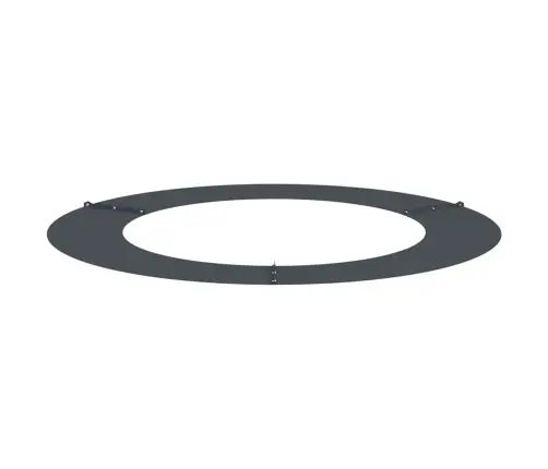 Lame Puuvõru Antratsiit Ø60 / 90 Cm Teras