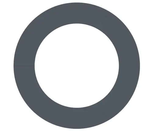 Antracīta Pods Antracīts Metāls Liels Pods Apaļš Minimālists Vidaxl