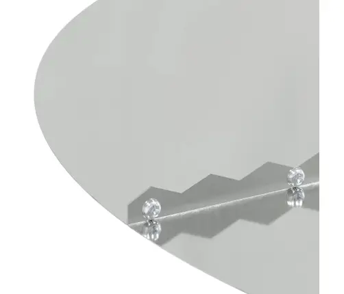 Sobiv Lame Puu Rõngale Hõbedane Ø60 / 90 Cm Tsingitud Teras