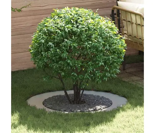 Sobiv Lame Puu Rõngale Hõbedane Ø60 / 90 Cm Tsingitud Teras