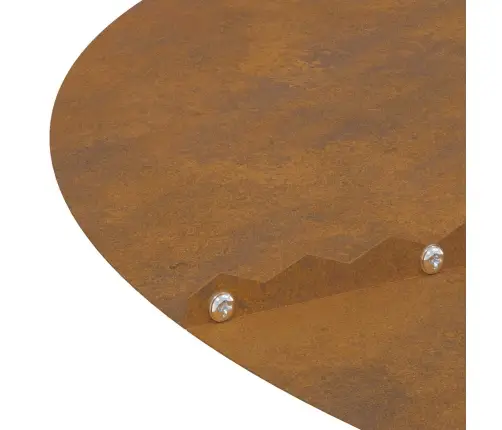 Corten Tērauda Pods Corten Tērauds Liels Dekoratīvie Ielaidumi Vidaxl