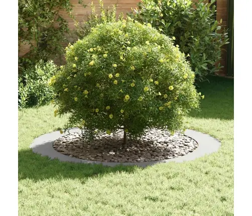 Baltie Podi Balts Plastmasa Liels Balts Pods Apaļš Vidaxl