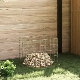 Kompostieris Pelēka Tērauds Vidaxl