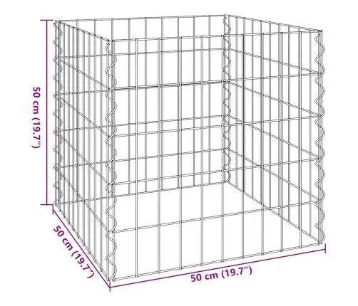 Dārzs Kompostieris 50X50X50 Cm Cinkots Tērauds Kvadrāts Vidaxl Dārzs Kompostieris 50X50X50 Cm Cinkots Tērauds Kvadrāts Vidaxl