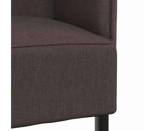 Augstais Dīvāns Tumši Brūnā Krāsā 109X56X121 Cm Vidaxl Augstais Dīvāns Tumši Brūnā Krāsā 109X56X121 Cm Vidaxl