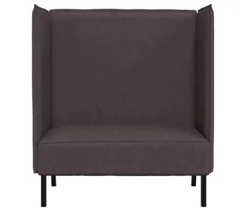 Augstais Dīvāns Tumši Brūnā Krāsā 109X56X121 Cm Vidaxl Augstais Dīvāns Tumši Brūnā Krāsā 109X56X121 Cm Vidaxl