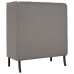 Aukštos Nugaros Sofa Taupe 109 X 56 X 121 Cm Audinys