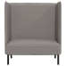 Aukštos Nugaros Sofa Taupe 109 X 56 X 121 Cm Audinys