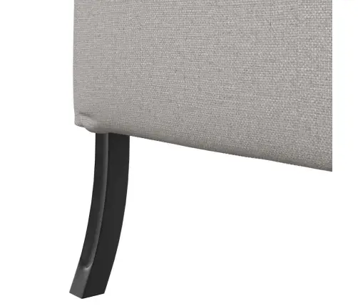 Augstās Atzveltnes Dīvāns Mākoņu Pelēks 109X56X121 Cm Audums Vidaxl