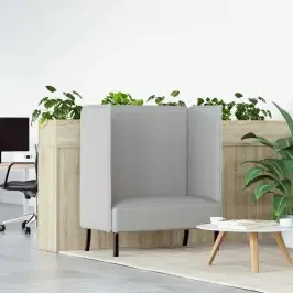 Augsts Dīvāns Mākoņu Pelēks 109 X 56 X 121 Cm Audums Vidaxl Augsts Dīvāns Mākoņu Pelēks 109 X 56 X 121 Cm Audums Vidaxl