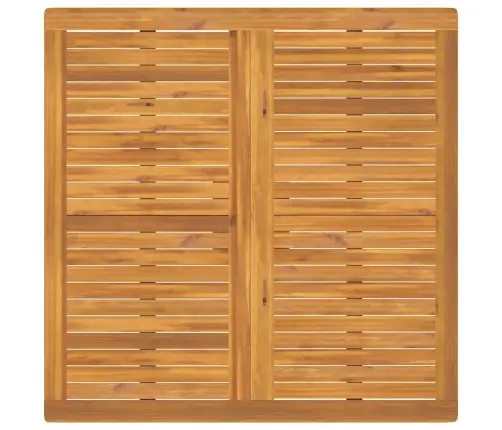 Sodo Valgomojo Komplektas 5 Pcs Ruda Akacijos Medienos Masyvas