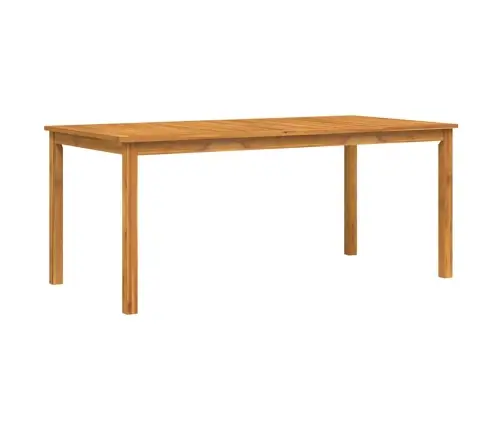 Dārza Ēdamstabu Komplekts 9 Pcs Brūna 180 X 90 X 75 Cm Vidaxl