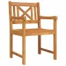 Dārza Ēdamstabu Komplekts 9 Pcs Brūna 180 X 90 X 75 Cm Vidaxl