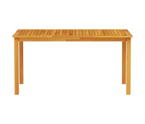 Ēdamgalds 5 Pcs Dabiski Brūns 150 X 90 X 74 Cm Vidaxl