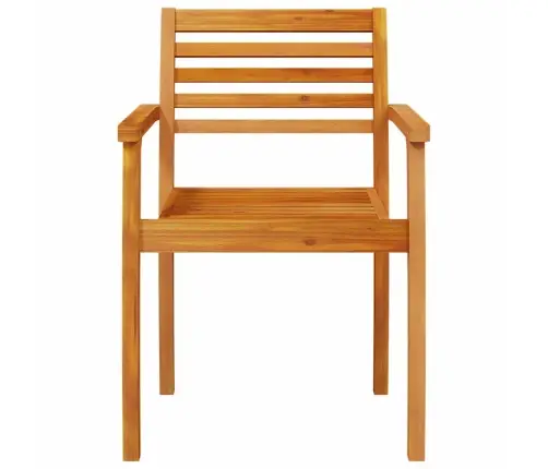 Dārza Ēdamistabas Komplekts 7 Pcs Dabīgs 180 X 90 X 75 Cm Vidaxl