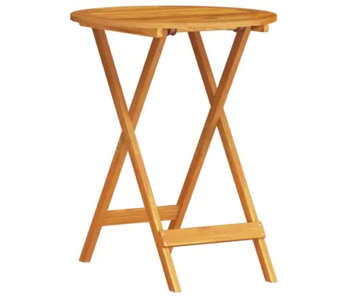 Āra Mēbeļu Komplekts 3 Pcs Dabiska Koksne 60 X 60 X 75 Cm Vidaxl