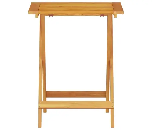 Āra Mēbeļu Komplekts 3 Pcs Dabiska Koksne 60 X 60 X 75 Cm Vidaxl