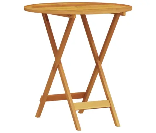 Āra Mēbeļu Komplekts 3 Pcs Dabiska Koksne 70 X 70 X 75 Cm Vidaxl