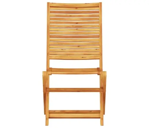 Āra Mēbeļu Komplekts 3 Pcs Dabiska Koksne 70 X 70 X 75 Cm Vidaxl