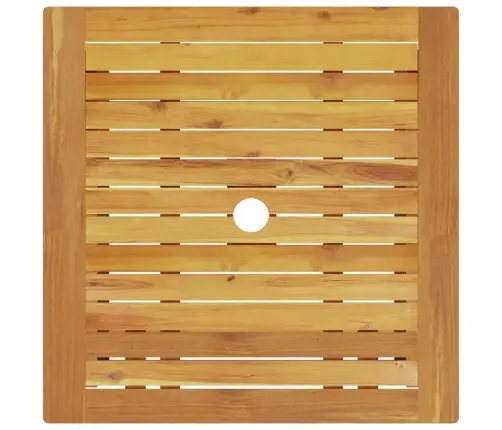 Āra Mēbeļu Komplekts 3 Pcs Dabisks Koks 70 X 70 X 75 Cm Vidaxl