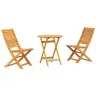 Āra Mēbeļu Komplekts 3 Pcs Brūna 70 X 70 X 75 Cm Vidaxl Āra Mēbeļu Komplekts 3 Pcs Brūna 70 X 70 X 75 Cm Vidaxl