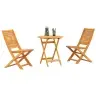 Āra Mēbeļu Komplekts 3 Pcs Brūna 70 X 70 X 75 Cm Vidaxl Āra Mēbeļu Komplekts 3 Pcs Brūna 70 X 70 X 75 Cm Vidaxl