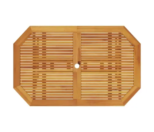 Āra Ēdamistabu Komplekts 5 Pcs Dabiska Koksne Vidaxl
