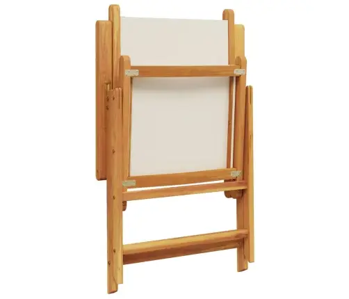 Sodo Valgomojo Komplektas 5 Pcs Kreminė Balta