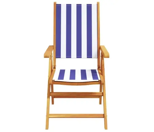 Sodo Valgomojo Komplektas 7 Pcs Mėlyna Ir Balta