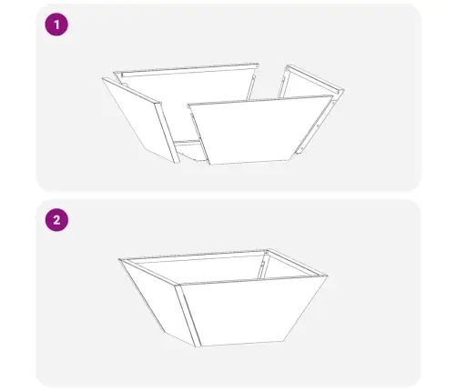 Plastmasas Stādītājs 5 Pcs Melna 35 X 35 X 15 Cm Tērauds Vidaxl