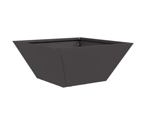 Plastmasas Stādītājs 5 Pcs Melna 35 X 35 X 15 Cm Tērauds Vidaxl