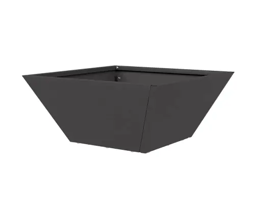 Plastmasas Stādītājs 5 Pcs Melna 35 X 35 X 15 Cm Tērauds Vidaxl