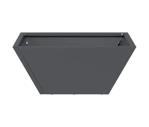 Sodo Vazonas 5 Pcs Antracitas 35 X 35 X 15 Cm