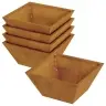 Aia Istutuspot 5 Pcs Rooste 35 X 35 X 15 Cm Terase Tüüp