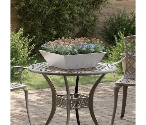 Dārza Puķu Podi 5 Gab. 50X50X15 Cm. Nerūsējošais Tērauds Vidaxl