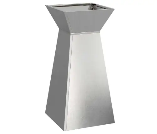 Sambaplaneerija 2 Pcs Hõbedane 35 X 35 X 73 Cm