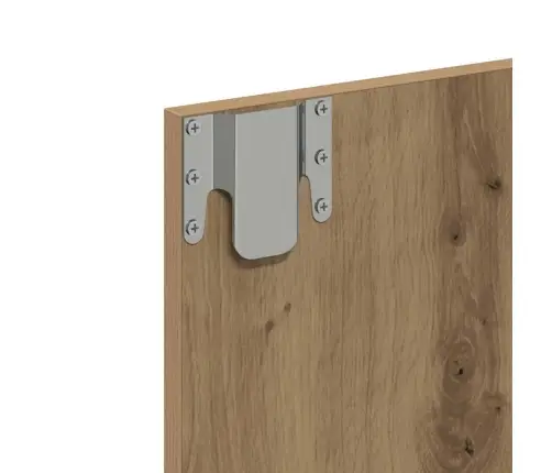 Tualetes Vienība Ar Spoguli Amatnieku Ozols Mdf, Stikls Vidaxl